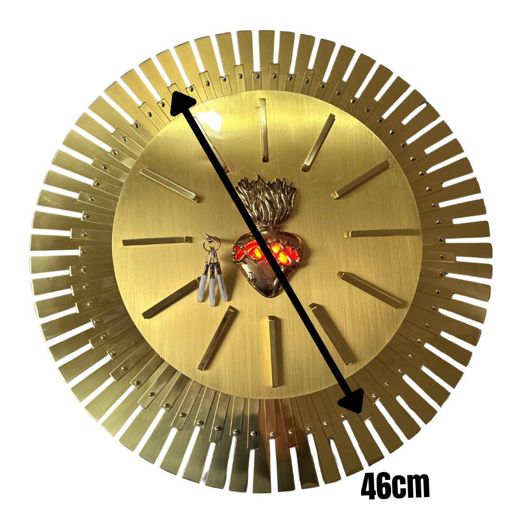 Sacrário Sol SCJ Iluminado - Embutir na parede