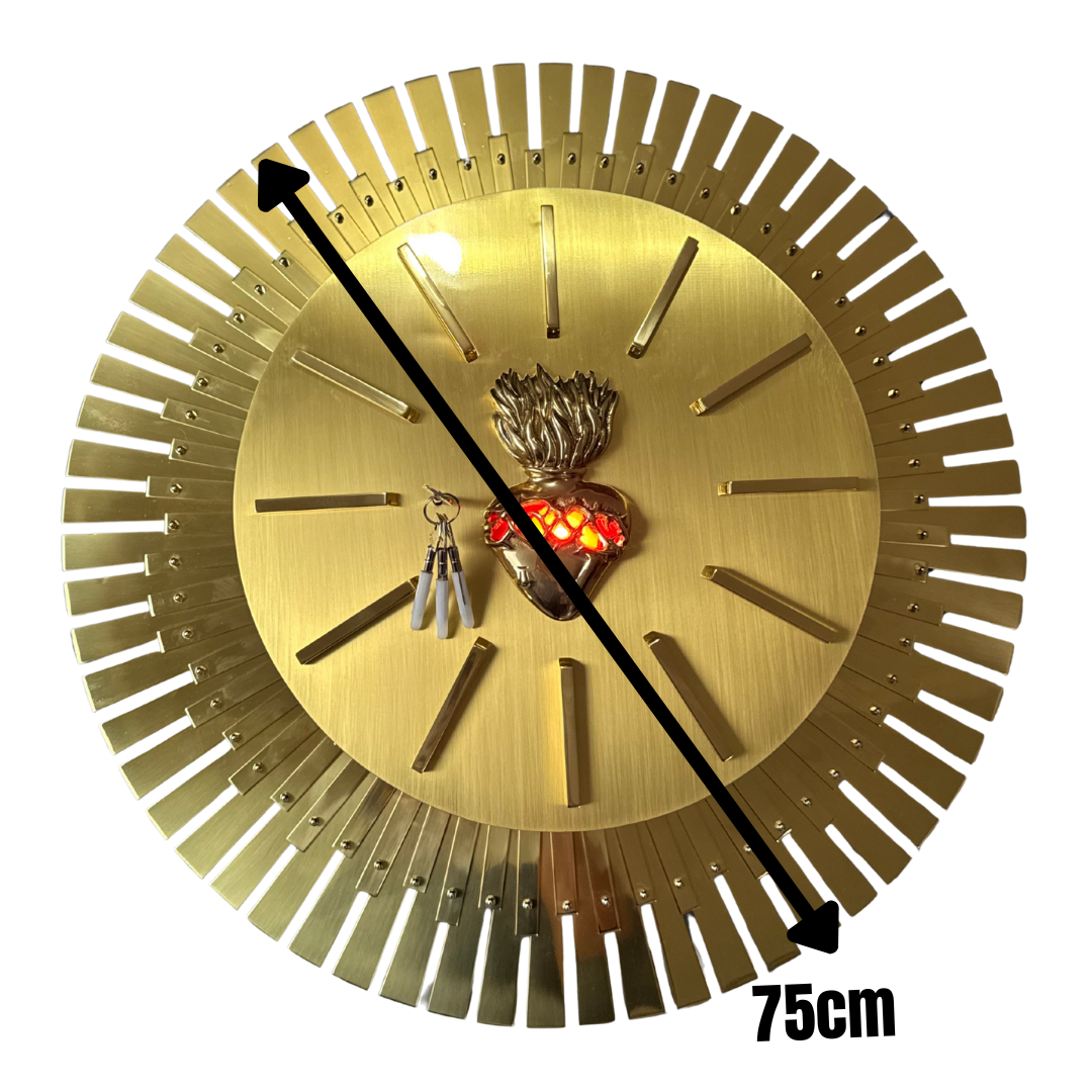 Sacrário Sol SCJ Iluminado - Embutir na parede